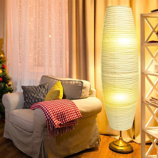 1pc Bedside Lampshade Paper Lamp Shade Floor Lamp Cover Bedroom Living Room Lamp Shade Decoration