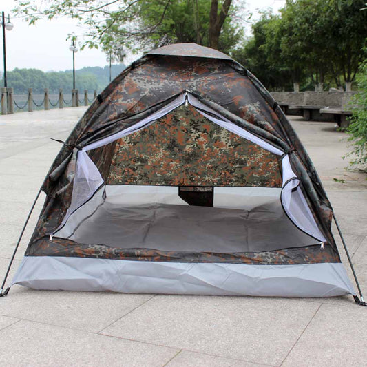 2 Person Beach Tents Ultralight Single Layer Water Resistance Camping Tent Travel with Carry Bag Hiking Traveling Shelter Tents