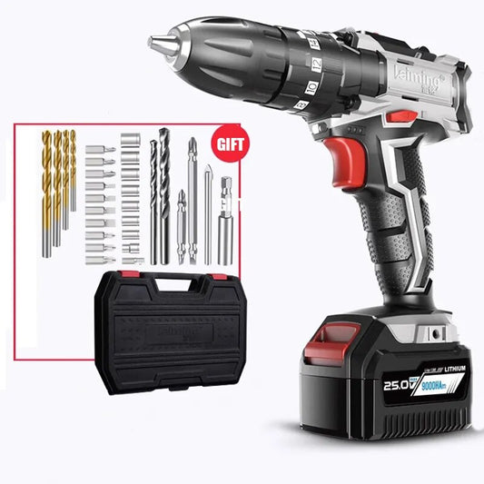 Power Tools Automobile Battery Drill Duwalt Rechargeable Hand Drill Machine Set Drills and Screwdriver Power Tool Household Tool