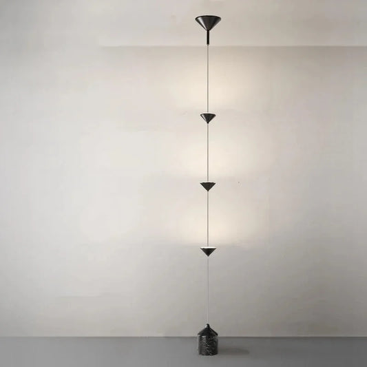 Italy Designer Floor Mounted Pendant Lamp for Bedside Sofaside Living Room Atmosphere LED Lighting High-end Marble  Idoor Decor