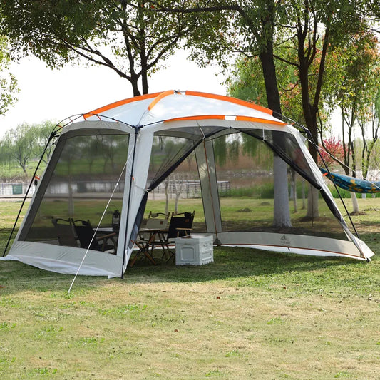 New Big Space High Quality Sunscreen Anti-mosquito Rainproof Windy Outdoor Camping Tent Multifunctional Sun Shelter Carpas