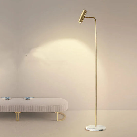 Nordic floor lamp living room simple creative personality bedroom light luxury study bedside ins wind vertical table lamp
